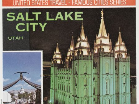 Salt Lake City - View-Master 3 Reel Packet - 1974 - vintage - A348-G3B Sale