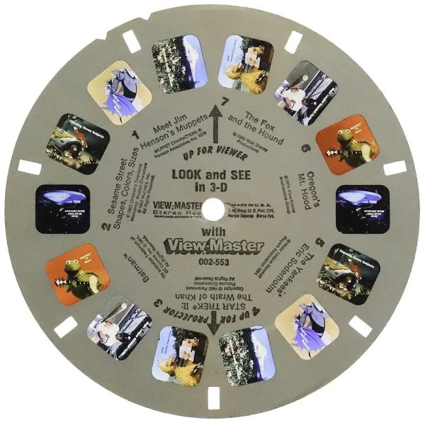 1983 - Look and See in 3-D with View-Master - Demonstration Reel - View-Master Single Reel - vintage - (002-553) For Discount