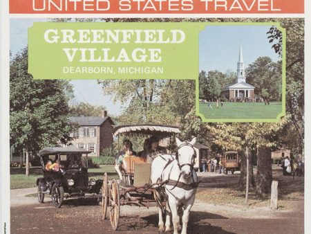 Greenfield Village - View-Master 3 Reel Packet - 1975 - vintage - A584-G5C For Discount