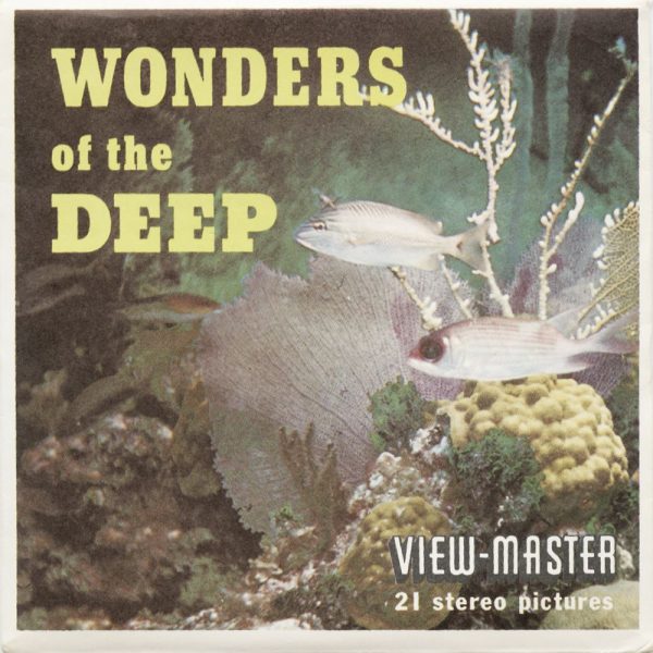 Wonders of the Deep - View-Master 3 Reel Packet - vintage - B612-S5 Online Hot Sale