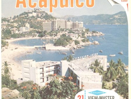 Acapulco - View-Master 3 Reel Packet - vintage - B003-S6B For Sale