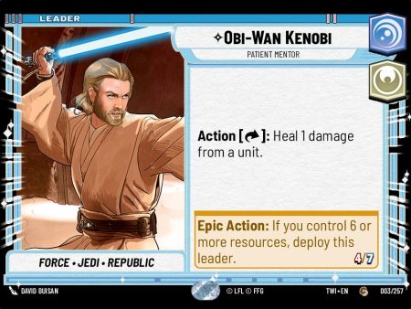 Obi-Wan Kenobi - Patient Mentor (003 257) [Twilight of the Republic] Online Hot Sale