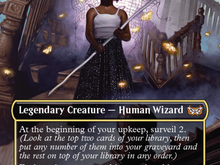 Aminatou, Veil Piercer (Borderless) [Duskmourn: House of Horror Commander] Online Hot Sale