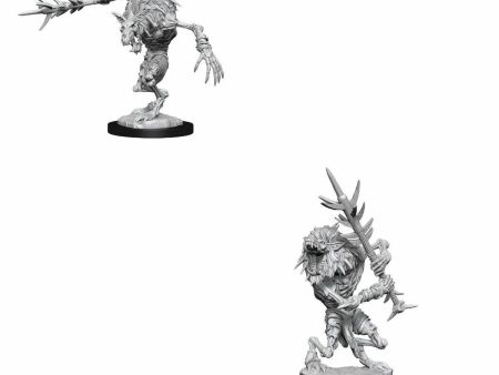 D&D Nolzurs Marvelous Unpainted Miniatures Gnoll Witherlings Online Sale