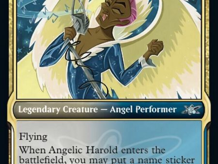 Angelic Harold (Showcase) (Galaxy Foil) [Unfinity] Discount