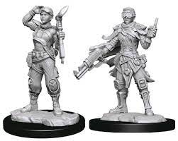 Starfinder Deep Cuts Unpainted Miniatures Human Mechanic For Discount