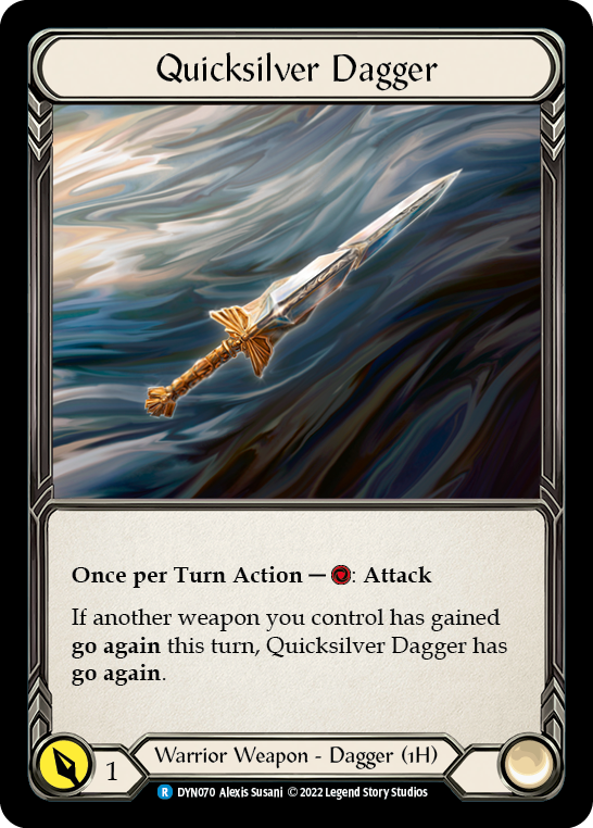 Quicksilver Dagger [DYN070] (Dynasty) Online Sale