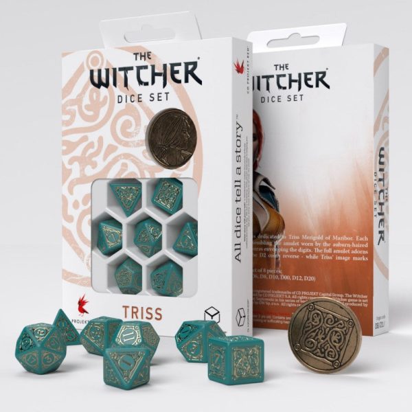 The Witcher Dice Set. Triss - The Beautiful Healer Sale