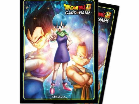 Dragon Ball Super Standard Deck Protector Bulma, Vegeta, and Trunks Hot on Sale