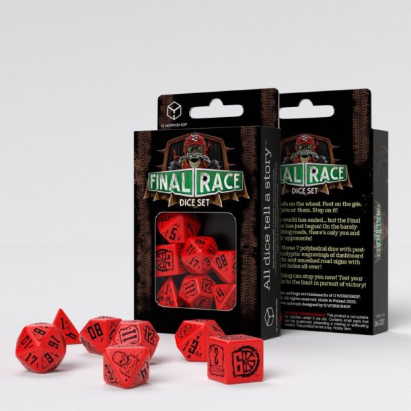 Q Workshop Final Race Engine Roar Dice Set Hot on Sale