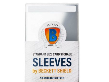 Beckett Shield - Standard Card Storage Sleeves Online Sale