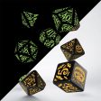 Halloween Pumpkin - Jack O’Lantern Dice Set (Glow in the Dark) Online