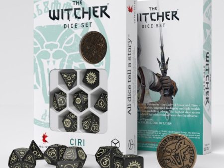 The Witcher Dice Set. Ciri - The Zireael For Sale