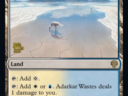 Adarkar Wastes [Dominaria United Prerelease Promos] on Sale