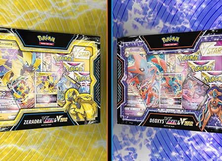 PKM Vmax & Vstar Battle Box (Deoxys Zeraora) Hot on Sale