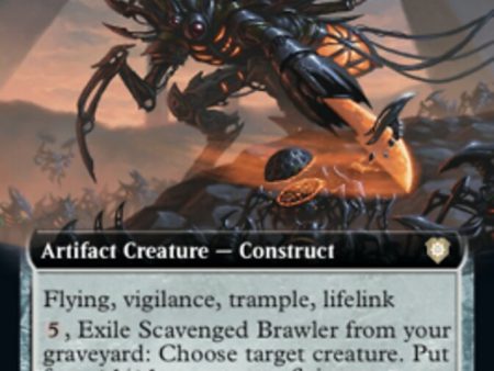 Scavenged Brawler (Extended Art) [The Brothers  War Commander] on Sale