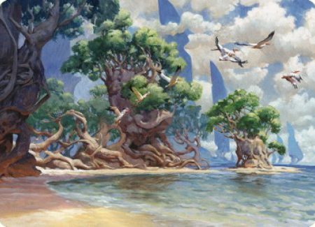 Yavimaya Coast Art Card [Dominaria United Art Series] Sale