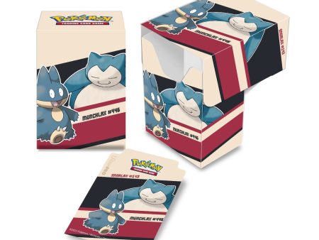 Snorlax and Munchlax Deck Box Online now