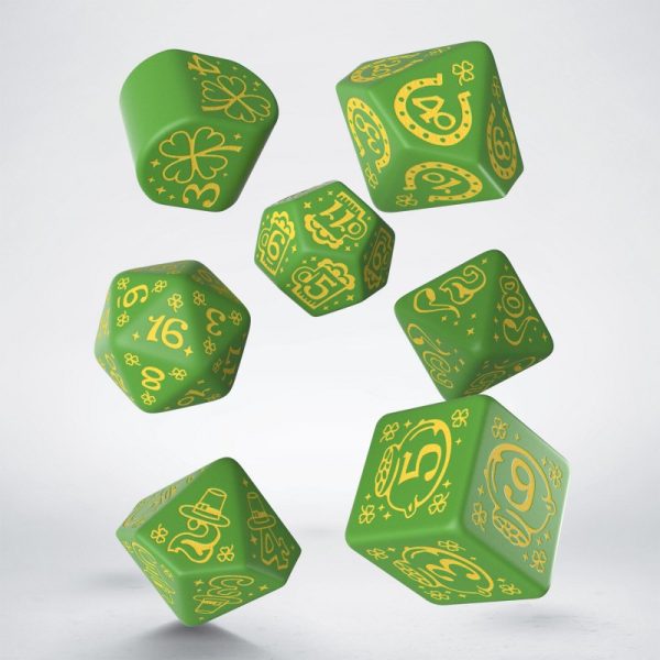 St. Patrick Modern Dice Set: Lucky Charm For Cheap