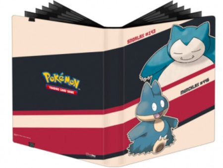 Ultra Pro Pokemon Trading Card Game Snorlax & Munchlax 9-Pocket Pro Binder Online Sale