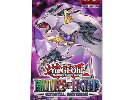 YGO Booster Pack - Battles of Legend: Crystal Revenge (1st Edition) Online now