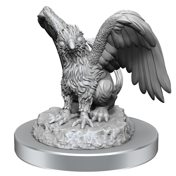 D&D Unpainted Miniature Griffon Hatchlings Cheap