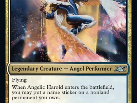 Angelic Harold (Galaxy Foil) [Unfinity] Supply