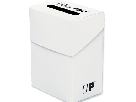 Ultra Pro Deck Box - White Discount