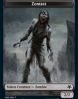 Zombie    Human Soldier Double-Sided Token [Game Night: Free-for-All Tokens] Fashion