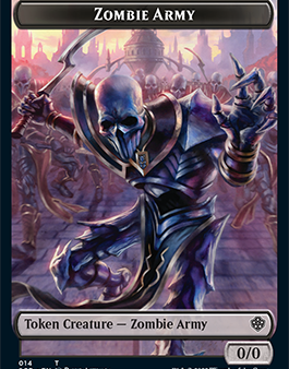 Zombie Army Double-Sided Token [Starter Commander Decks] Online Sale