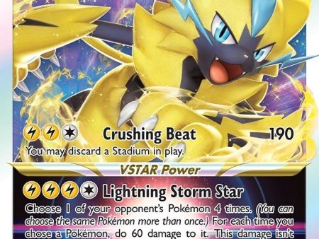 Zeraora VSTAR (SWSH265) (Jumbo Card) [Sword & Shield: Black Star Promos] For Cheap