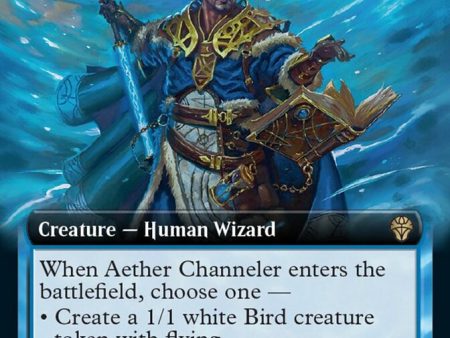 Aether Channeler (Extended Art) [Dominaria United] Online Sale