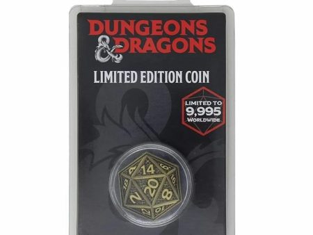 D&D Dungeons & Dragons Limited Edition Coin on Sale