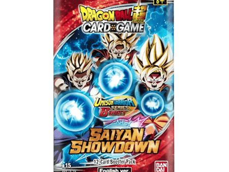 DBS Booster Pack - Saiyan Showdown DBS-B15 on Sale