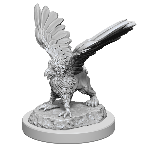 D&D Unpainted Miniature Griffon Hatchlings Cheap