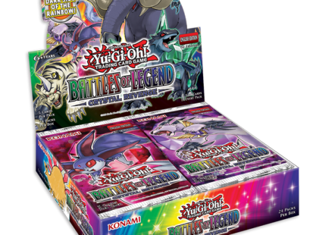 YGO Booster Box - Battles of Legend: Crystal Revenge (1st Edition) Online Hot Sale