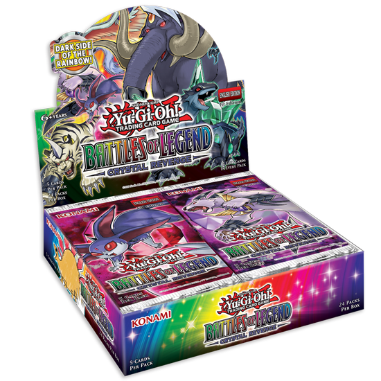 YGO Booster Box - Battles of Legend: Crystal Revenge (1st Edition) Online Hot Sale