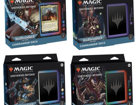 MTG Warhammer 40,000 Commander Decks Regular For Cheap