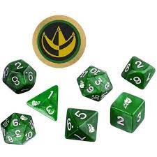 Power Ranger Dice Set Online Sale