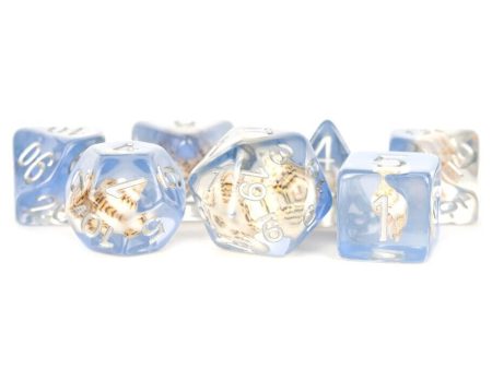 16mm Resin Poly Dice Set Sea Conch Cheap